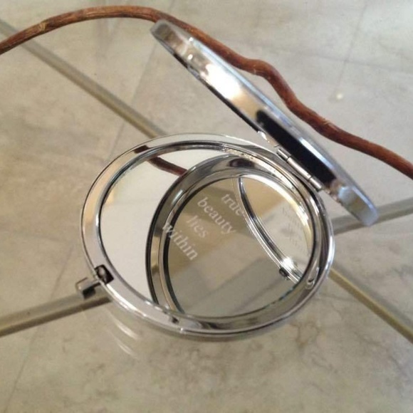 Philosophy engraved compact mirror NEW - Picture 4 of 4